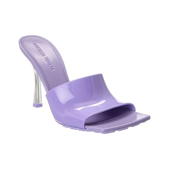 Bottega Veneta Stretch Leather Mule Purple